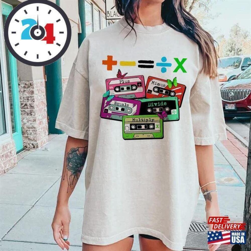 The Mathematics Tour Shirt Music T-Shirt Unisex